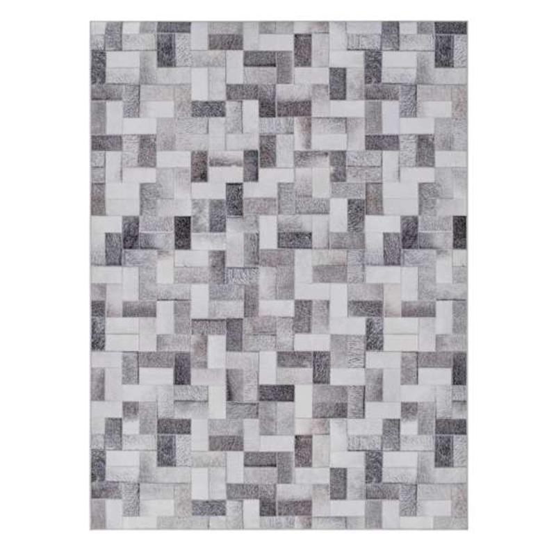 Crosby St. Nova Grey Printed Area Rug 8×10 | At Home