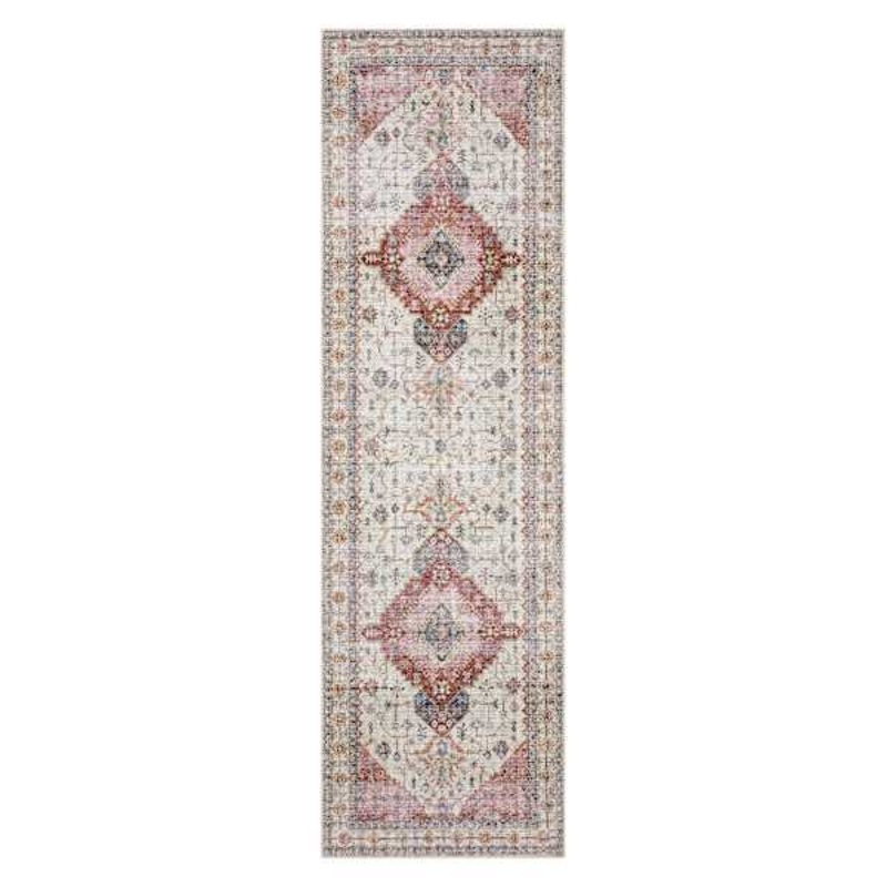 Khloe Multicolor Medallion Design Runner 2×7 | At Home