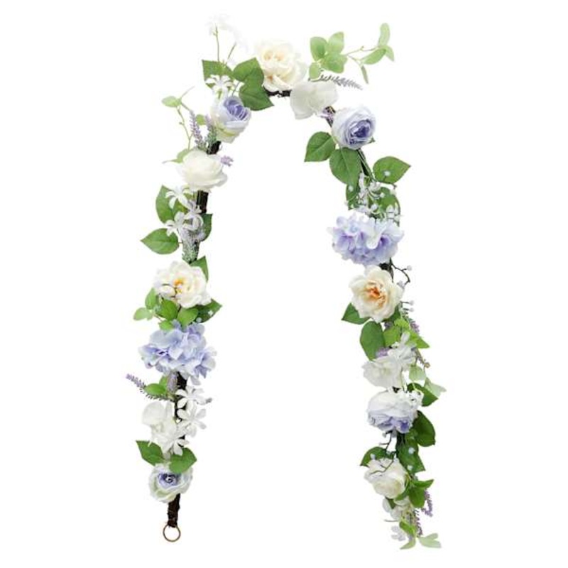 Rose & Hydrangea Garland, 72″
