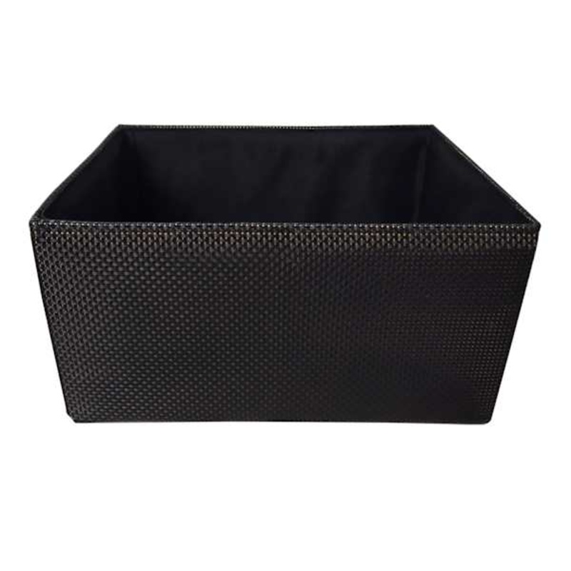 Black Storage Basket Medium | At Home