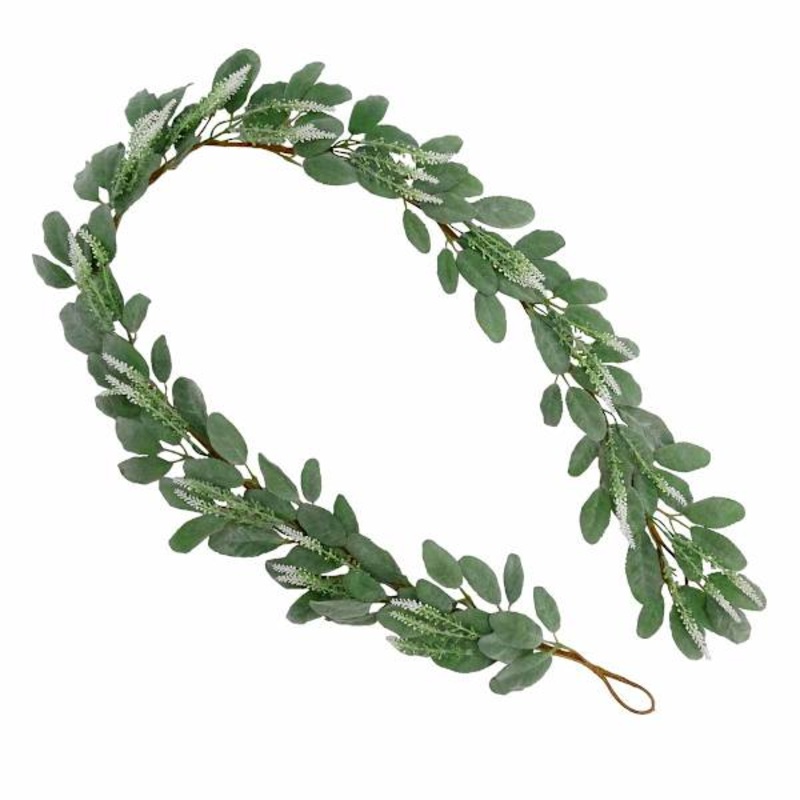 Lambs Ear Garland, 6′