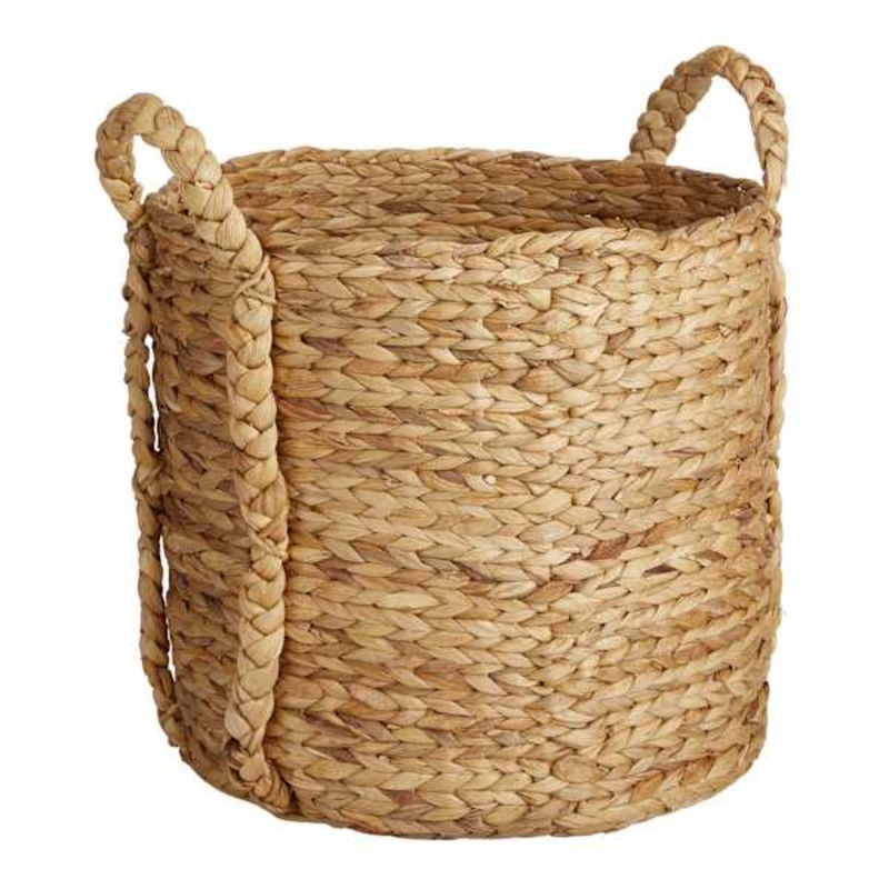 Ty Pennington Braided Arrow Weave Round Storage Basket Large | At Home