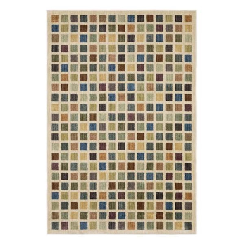 (B904) Treasure Multicolor Area Rug, 7.10×10