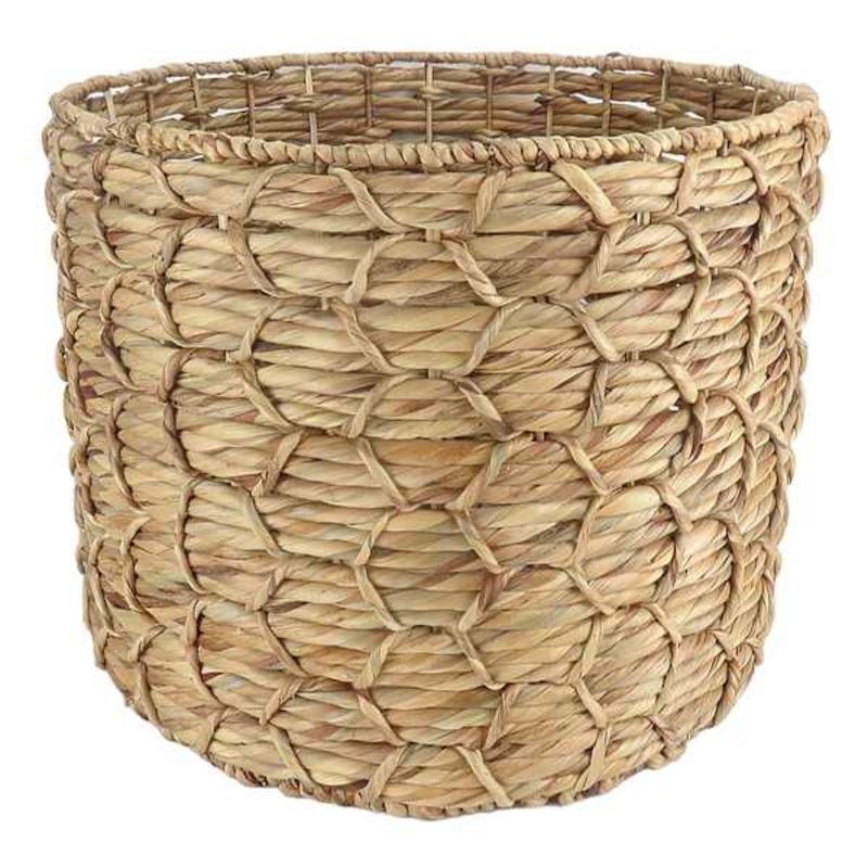Found & Fable Kai Round X Weave Tall Storage Basket, Large
