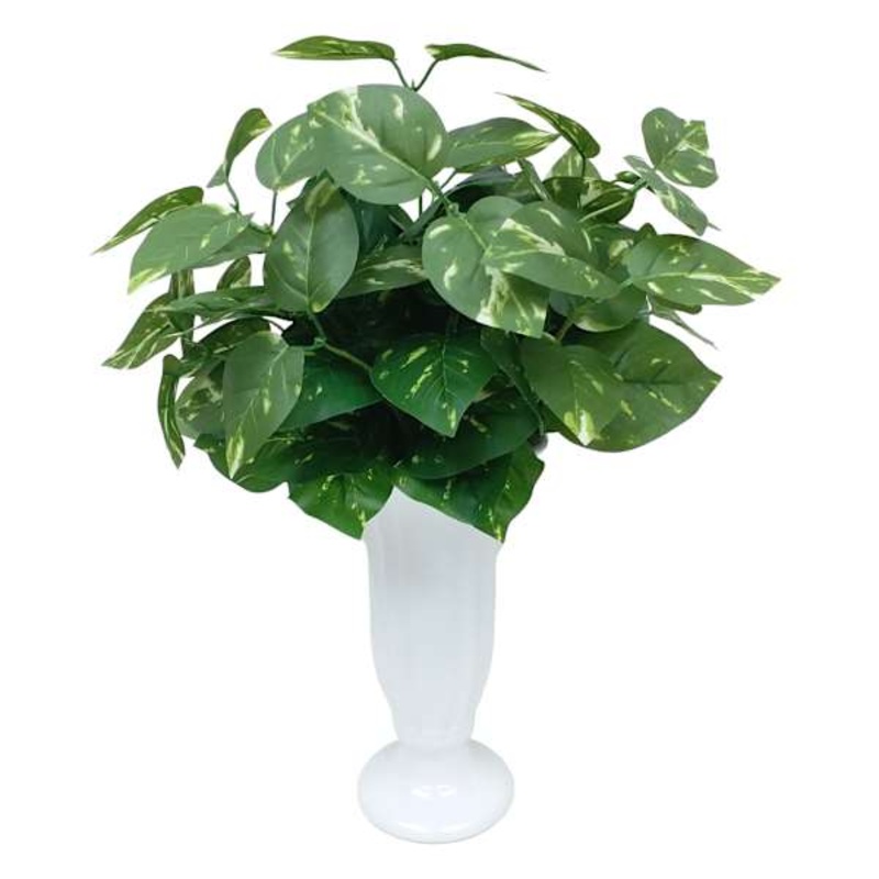 Greenery in Ceramic Urn Pot, 18″