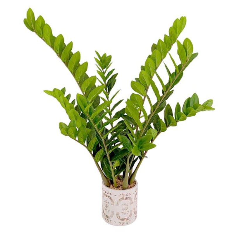 Greenery with Cermic Pot, 34″
