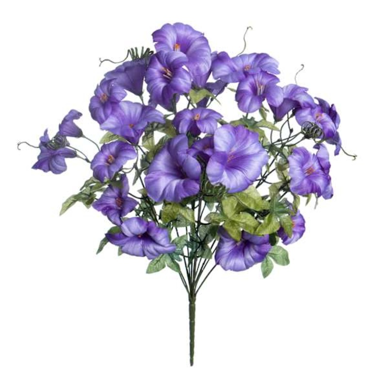 Purple Water-Resistant Petunia Floral Bush, 19″