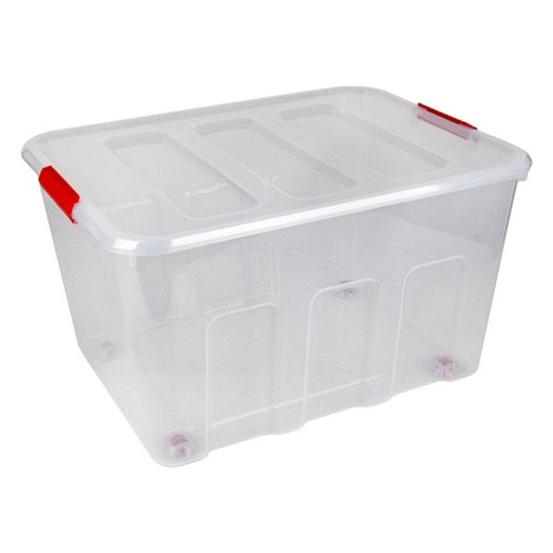 Red Latch Storage Tub 35L | Multipurpose Storage | At Home
