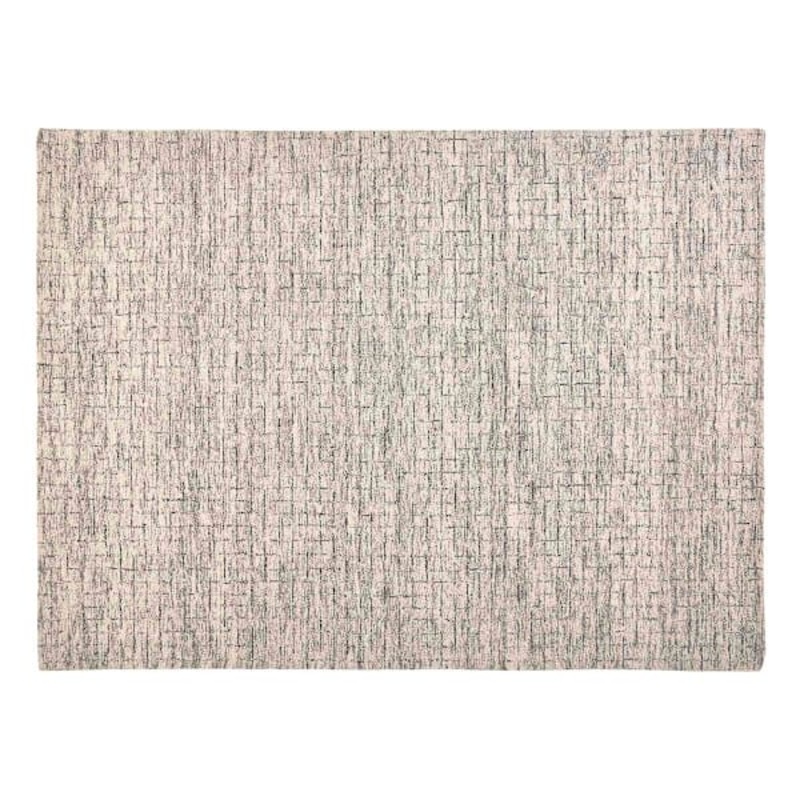 (A517) Crosby St. Tahoe Neutral Grey Textured Abstract Accent Rug, 2×4