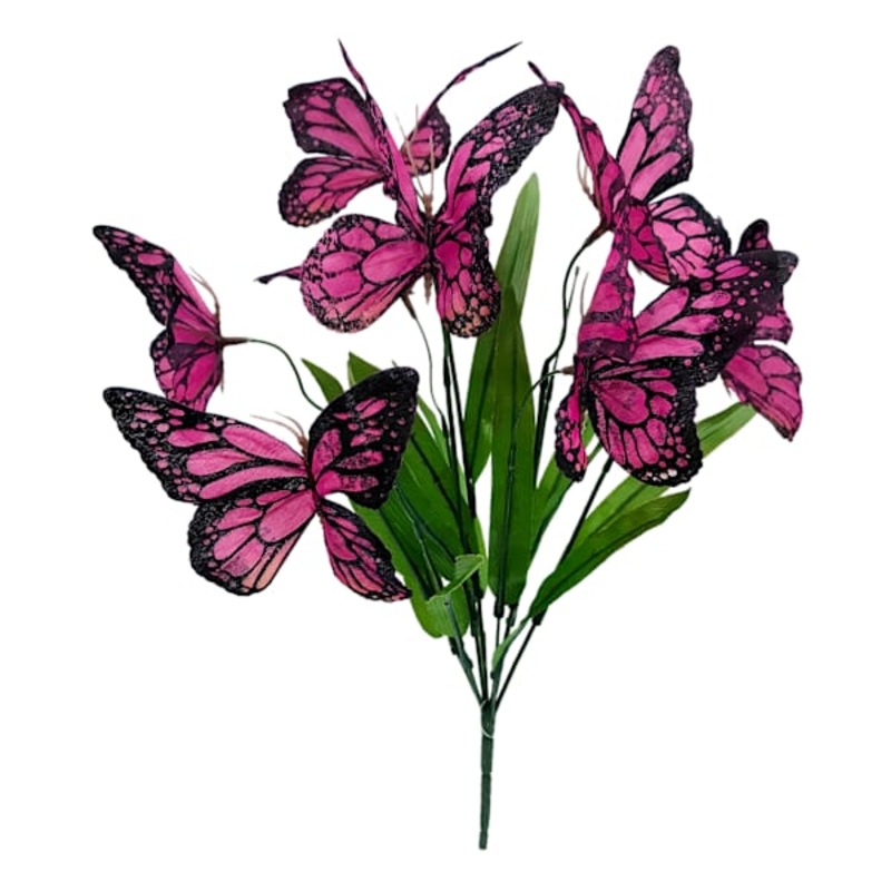 Pink Butterfly Spray, 18″