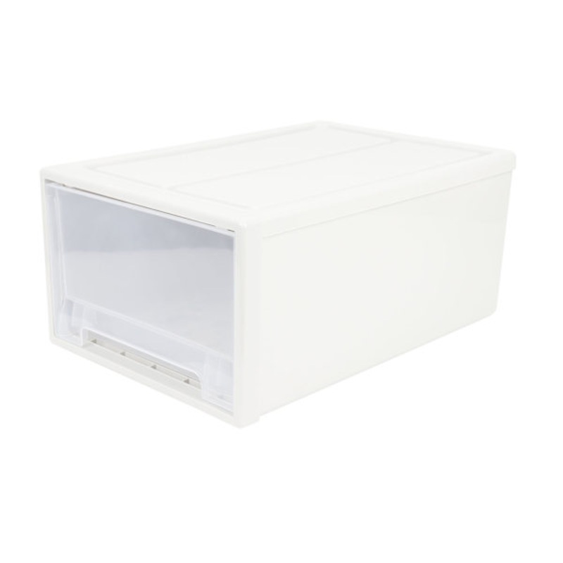 Clear Stackable Drawer Organizer Large | At Home
