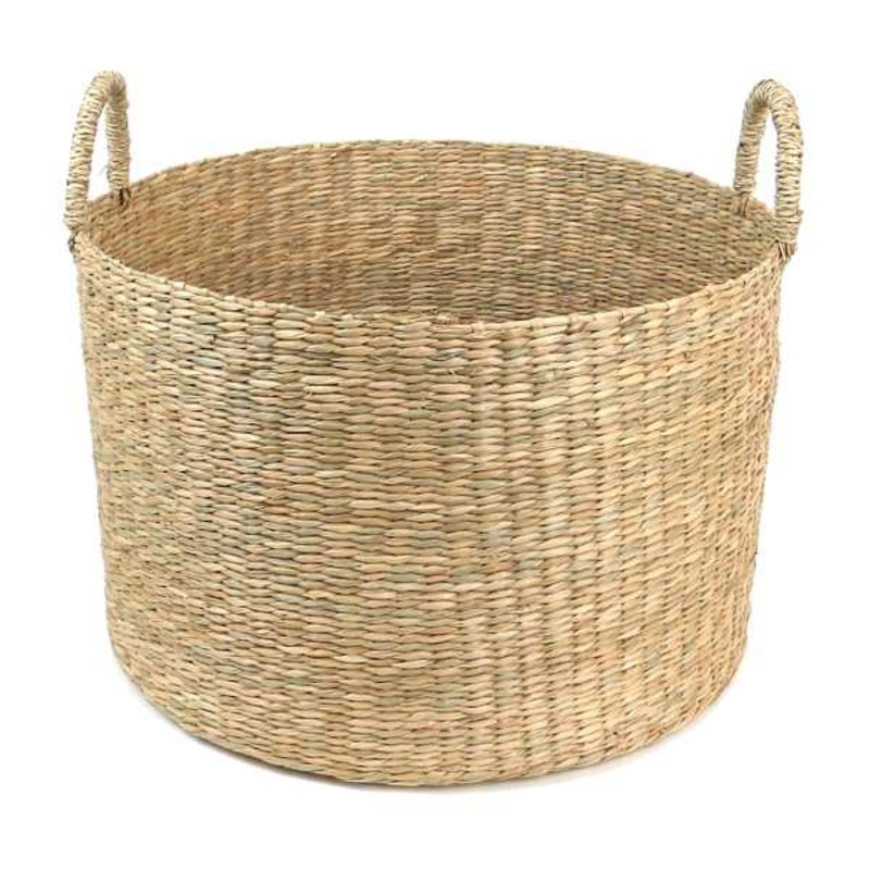 Ty Pennington Natural Wicker Storage Basket Medium | At Home