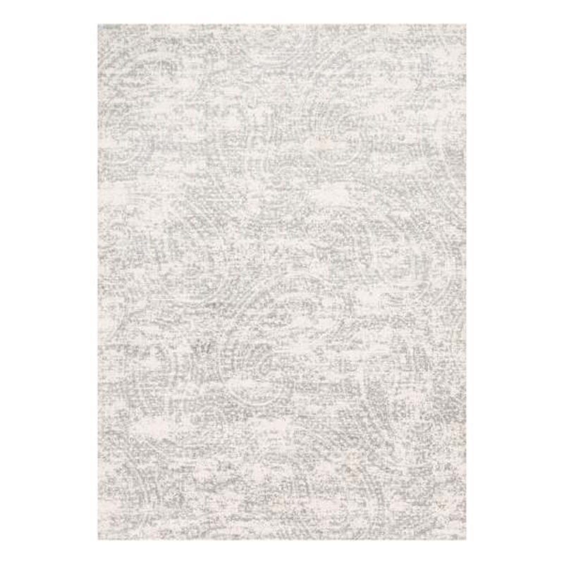 Willow Microfiber Grey Area Rug 5×7 | At Home
