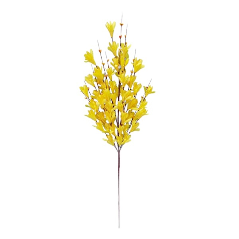 Yellow Forsythia Floral Stem, 29″