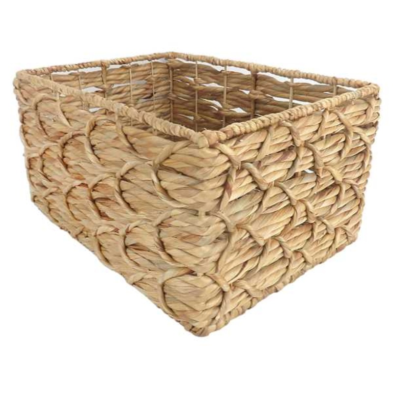 Large Kai X-Weave Tall Rectangle Storage Basket | Found Fable | At Home