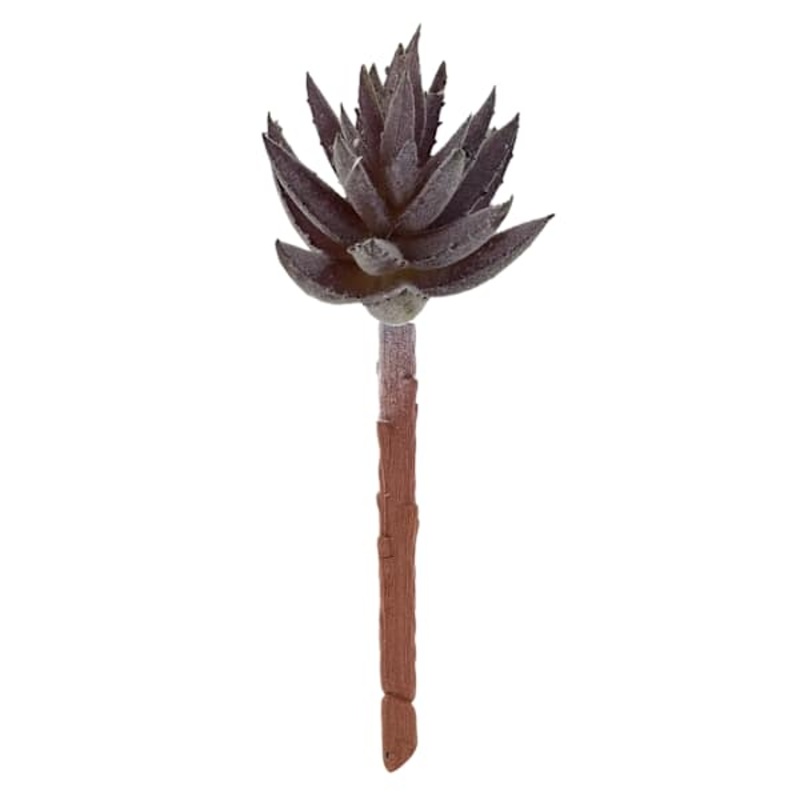 Purple Succulent Pick, 5.5″