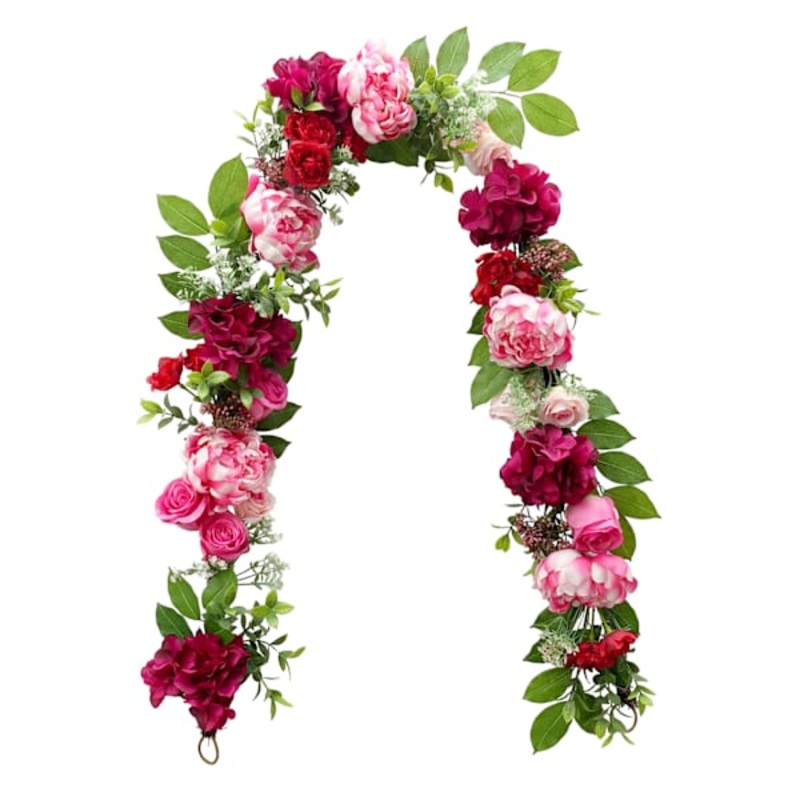 Rose Hydrangea Garland, 72″