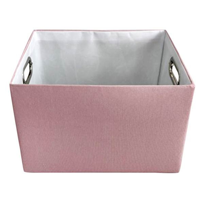 Tiny Dreamers Strawberry Cream Rectangle Fabric Storage Basket Medium | At Home