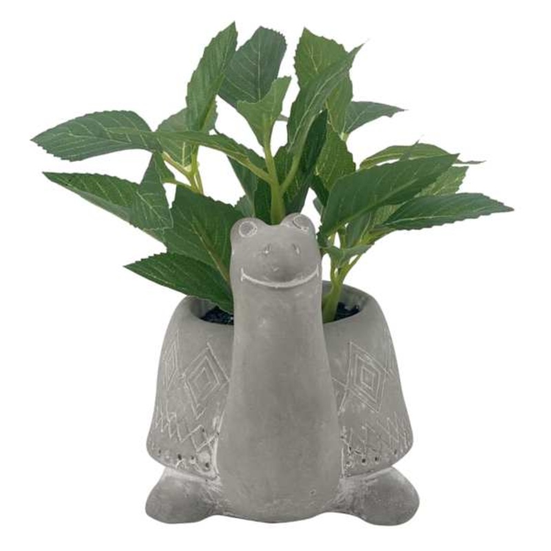 Greenery Arrangement in Pot, 6″