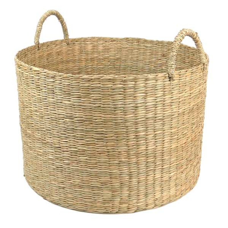 Ty Pennington Natural Wicker Storage Basket Large | At Home