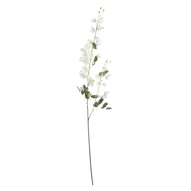 White Hanging Columbine Spray, 42″