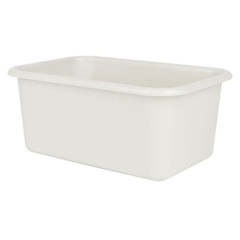 Kids Grey Storage Bin, Small