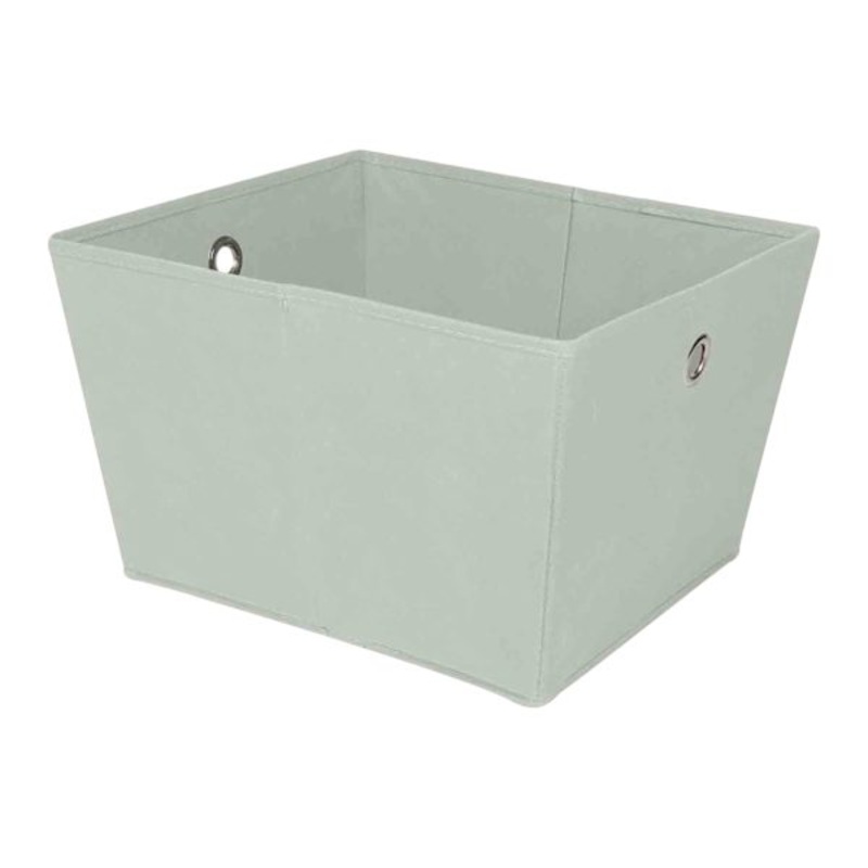 Sage Collapsible Tapered Storage Tote, Large