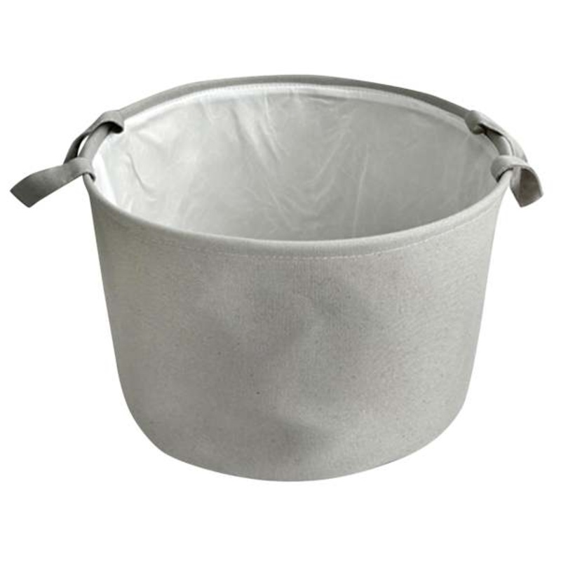 Tiny Dreamers Eva Grey Fabric Storage Baskets, Large