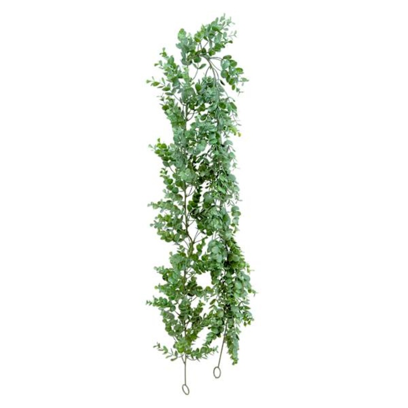 Dark Green Eucalyptus Garland, 72″