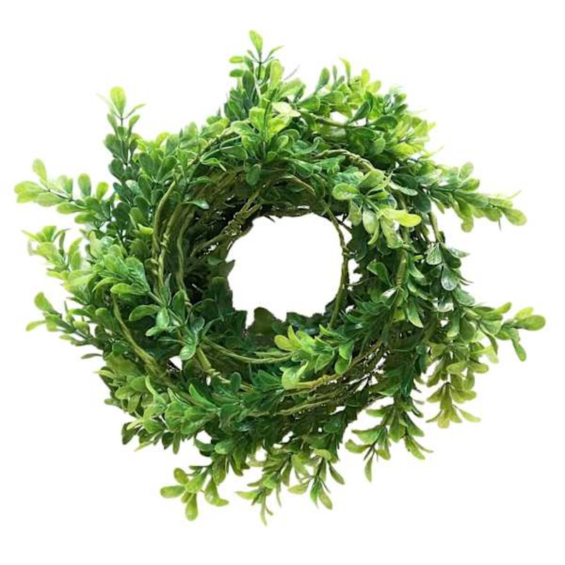 Greenery Leaves Coiled Garland, 20′