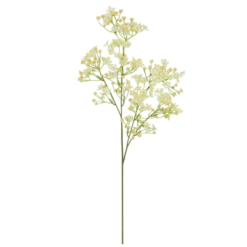 Yellow Baby’s Breath Floral Stem, 26″