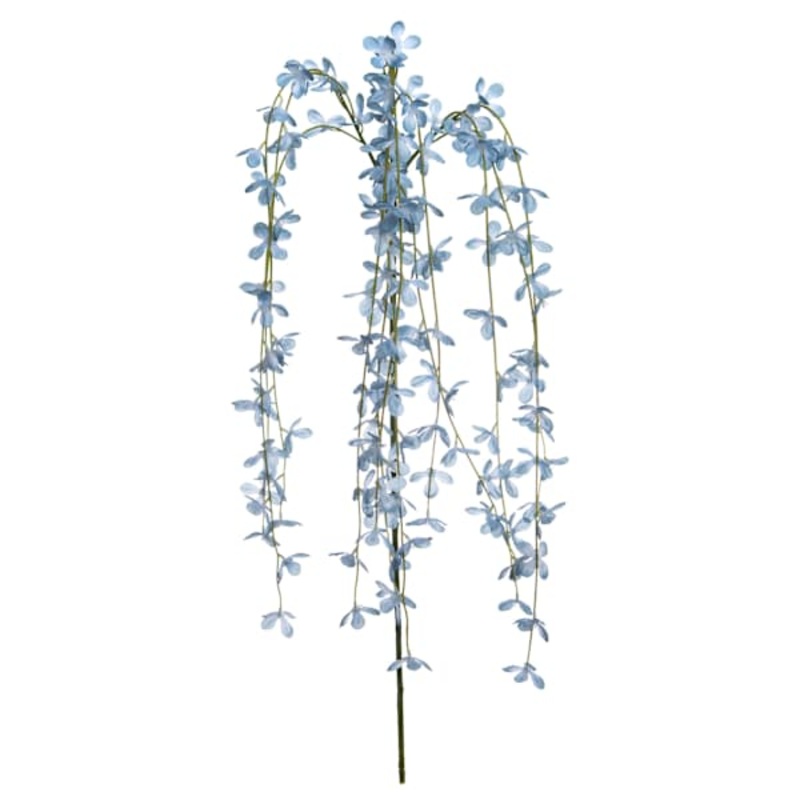 Blue Hanging Forsythia Spray, 49″