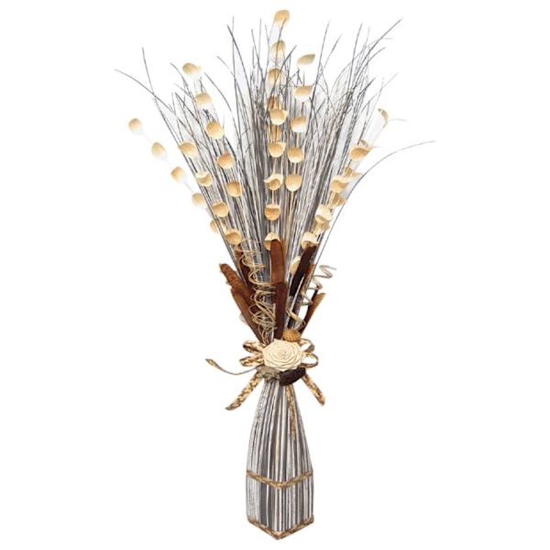 Dried Grey Buri Bundle, 39″