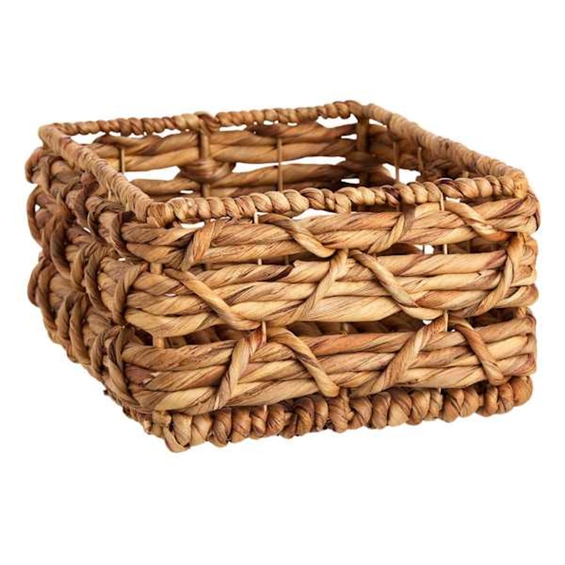 Medium Kai X-Weave Rectangle Storage Basket | Found Fable | At Home