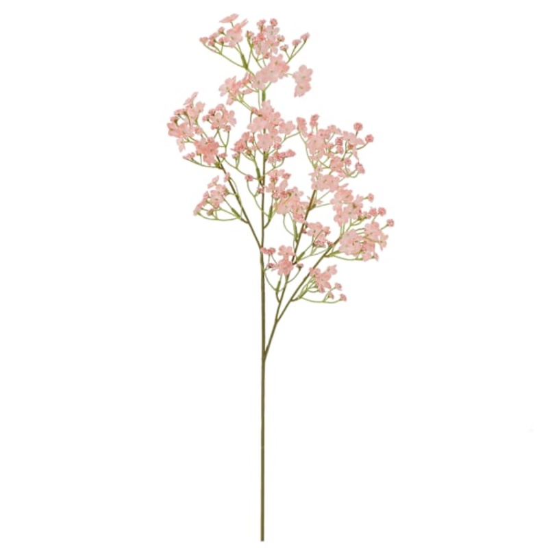 Pink Baby’s Breath Floral Stem, 26″