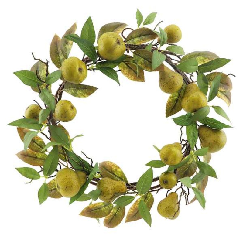 Pear Wreath, 22″
