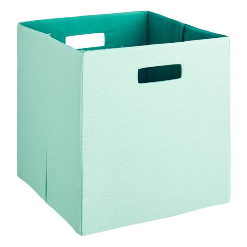 REAL SIMPLE Green Modular Storage Cube, 13″