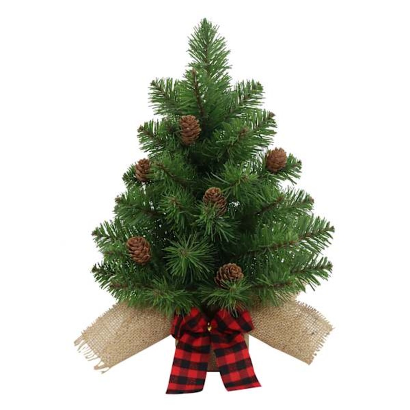 16In Lupi Mini Tree With Pinecone