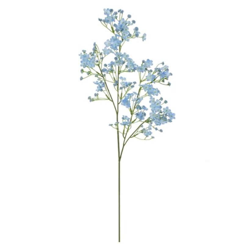 Blue Baby’s Breath Floral Stem, 26″