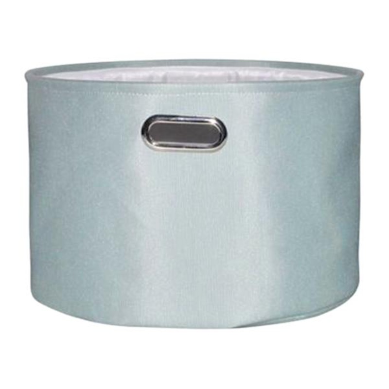 Green Round Fabric Storage Basket Small | Storage Bins | At Home