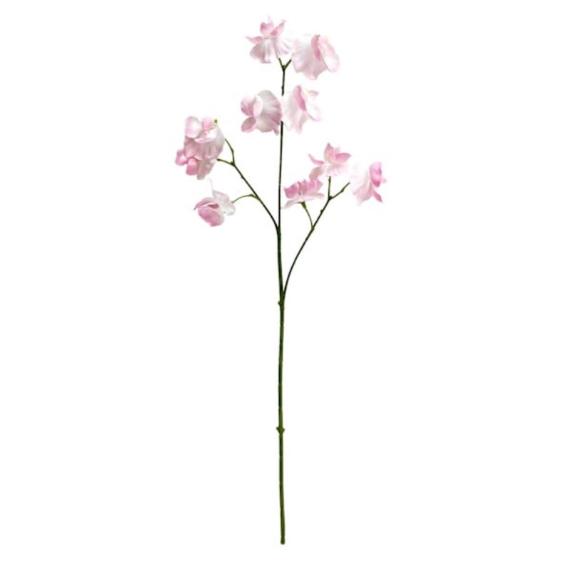 Willow Crossley Pink Real Feel Pea Flower Spray, 23.6″