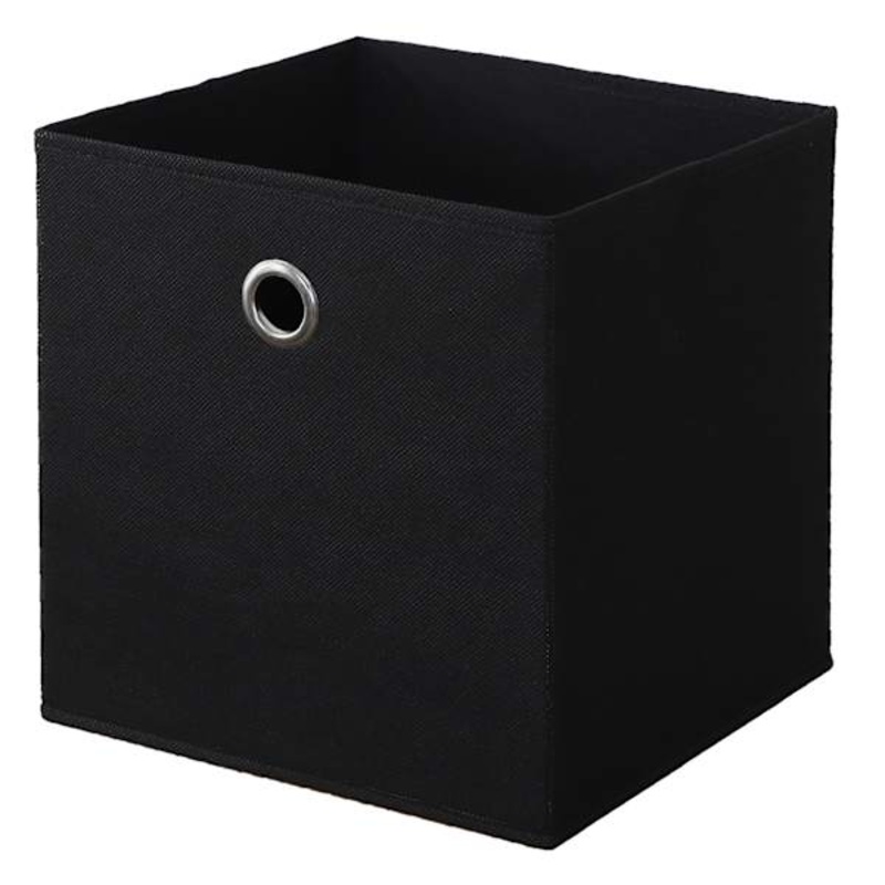 3-Pack Black Modular Storage Cube, 10.5″