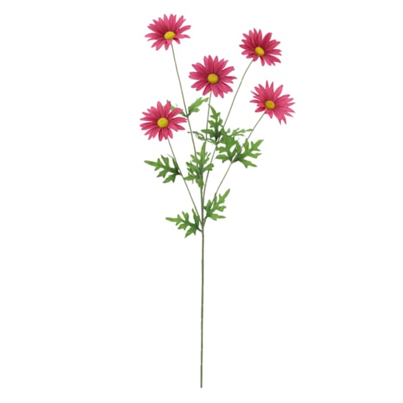 Dark Pink Daisy Stem, 30″