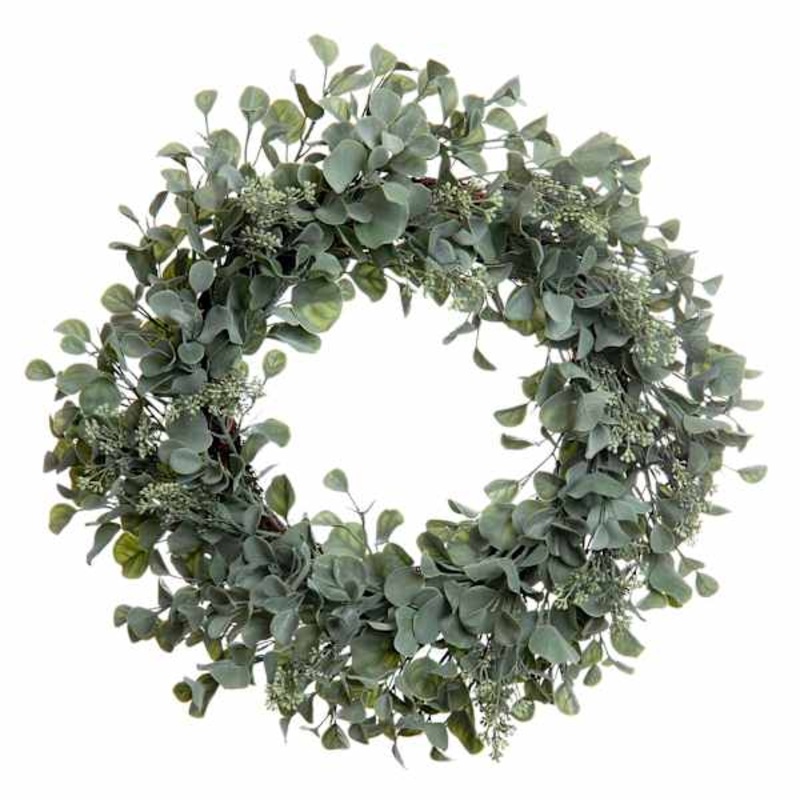 Honeybloom Green Eucalyptus Wreath, 26″