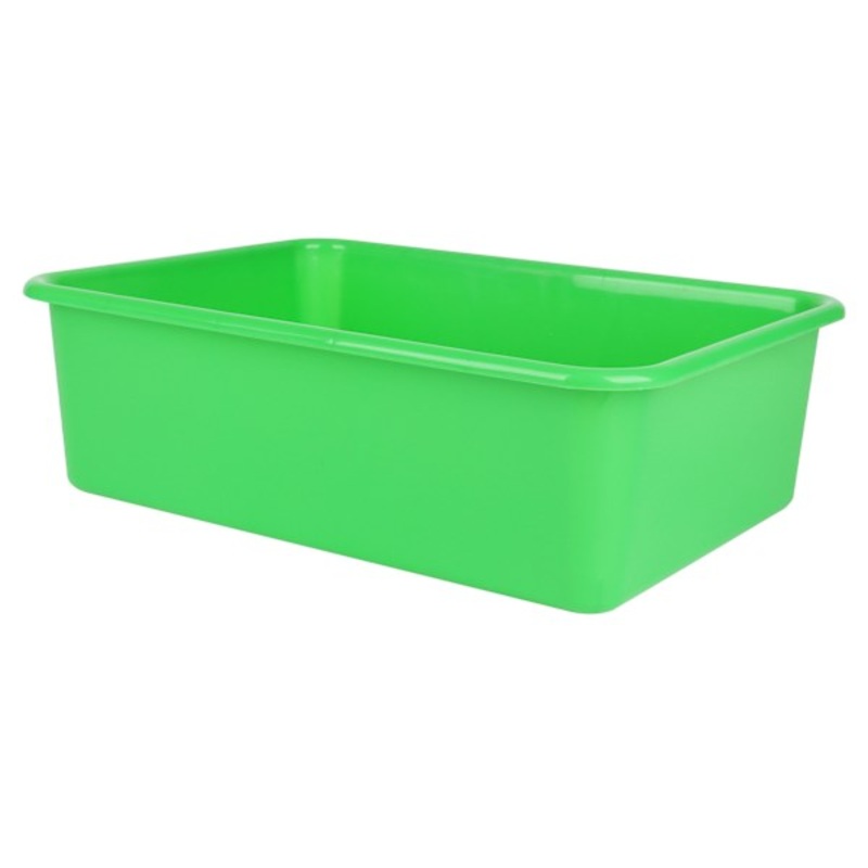 Large Kids Green Storage Bin | Home Organization | At Home