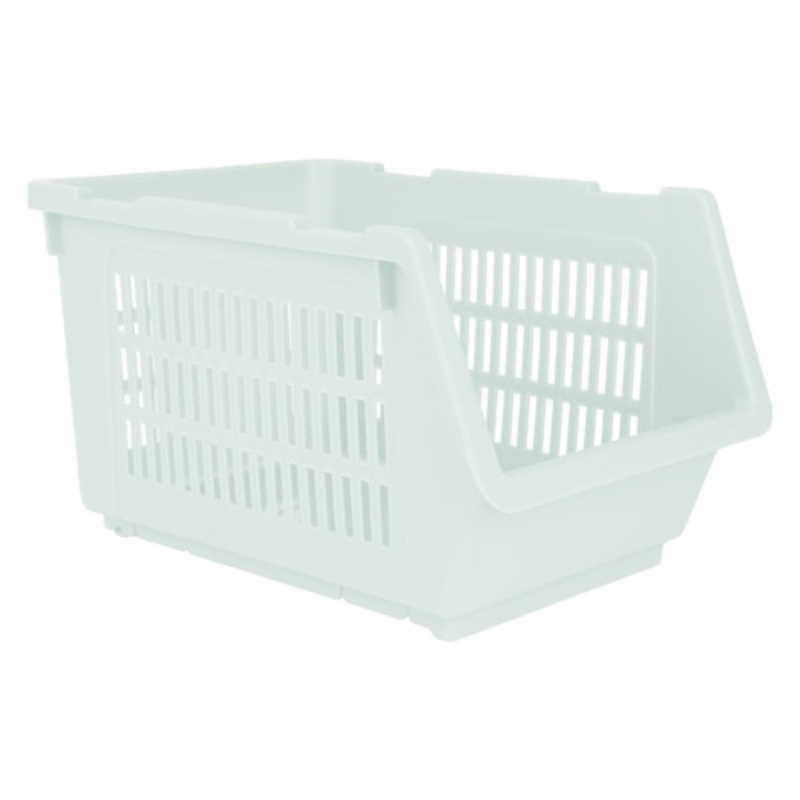 Mint Stackable Storage Basket, Small