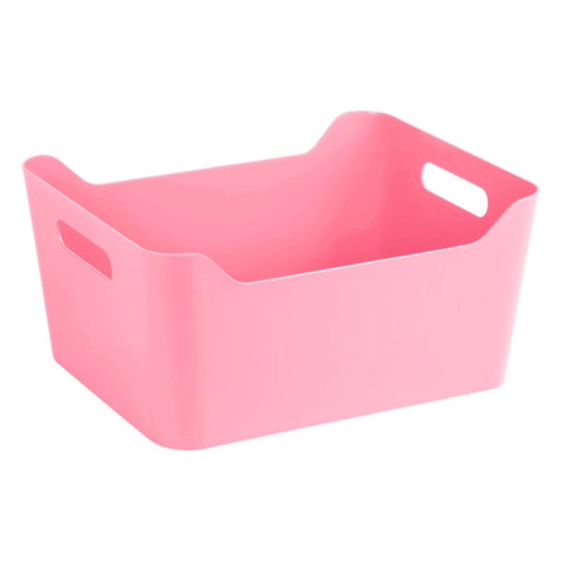 Tiny Dreamers Pink Storage Bin, 15l