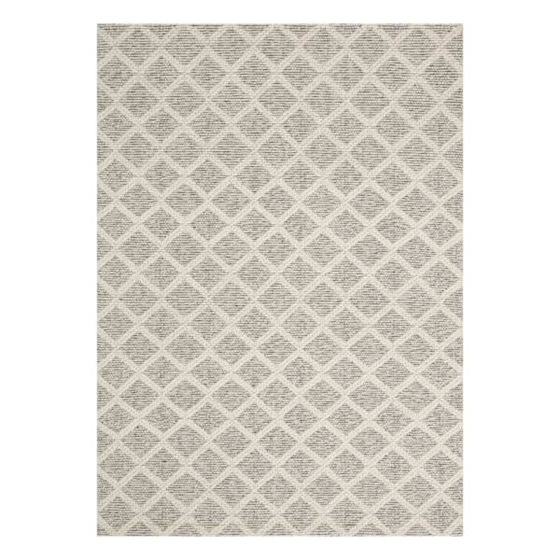 Wesley Beige and Ivory Diamond Design Area Rug 8×10 | Area Rugs | At Home