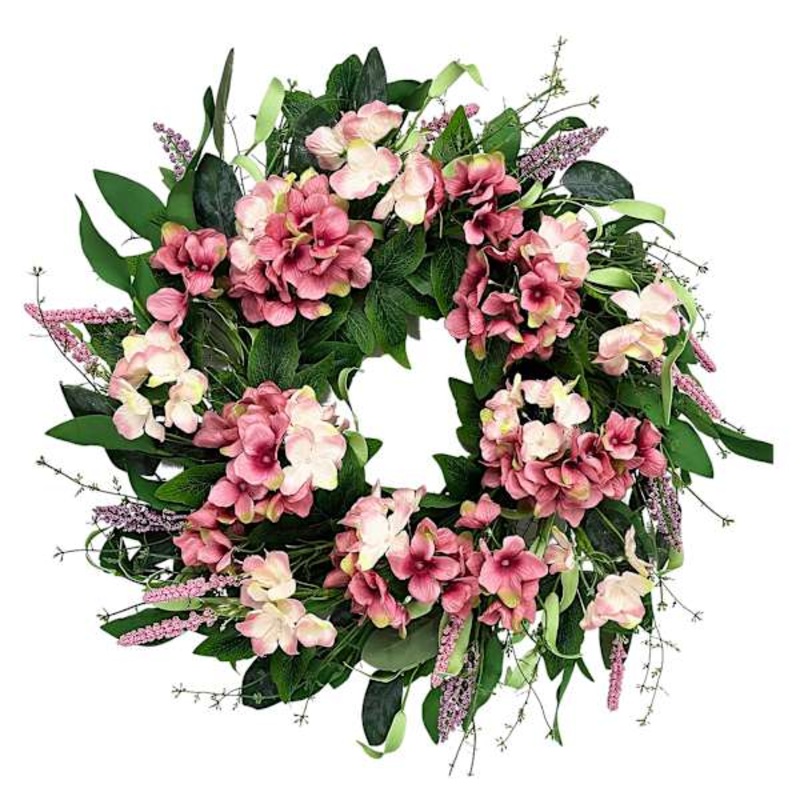 Hydrangea Wreath, 24″
