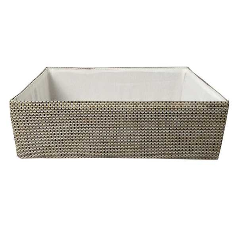 Tan Storage Basket Medium | At Home